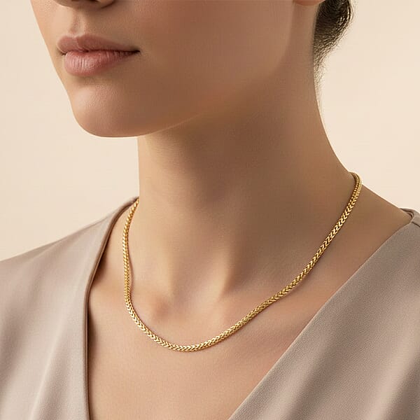 Shop Lc Italian Rope Chain Necklace In 14K Yellow Gold Over Sterling Silver 9.07 Grams 20 Inches