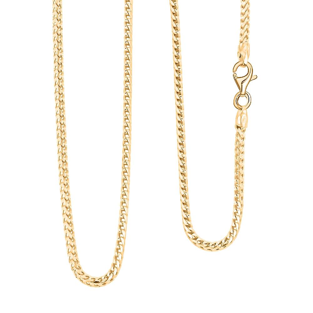 shop lc Italian Rope Chain Necklace in 14K Yellow Gold Over Sterling Silver 9.07 Grams 20 Inches