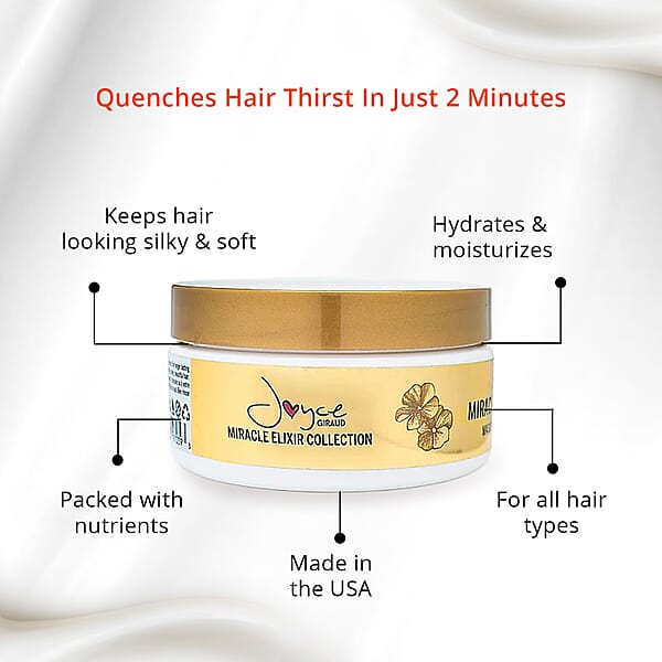 Shop Lc Joyce Giraud Miracle Elixir Collection 2-Minute Hair Mask (8oz)