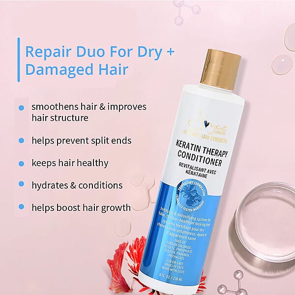 Shop Lc Joyce Giraud Ultimate Hair Strength Keratin Therapy Conditioner (8oz)