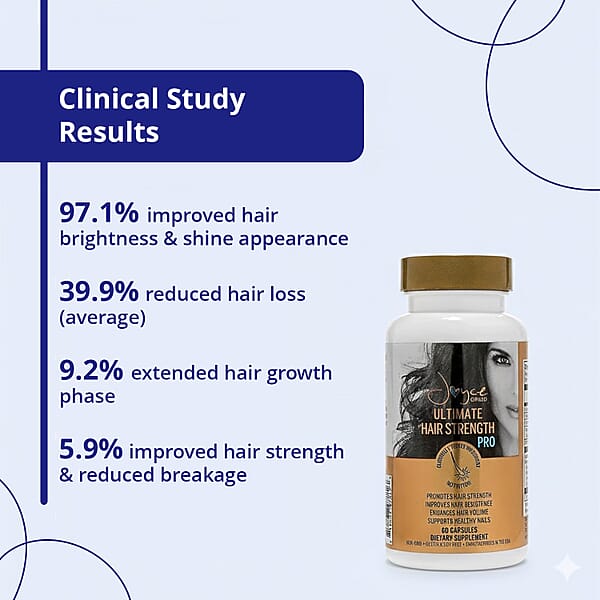 Shop Lc Joyce Giraud Ultimate Hair Strength Supplements 30-Day Supply 60 Capsules