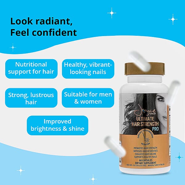 Shop Lc Joyce Giraud Ultimate Hair Strength Supplements 60-Day Supply 120 Capsules