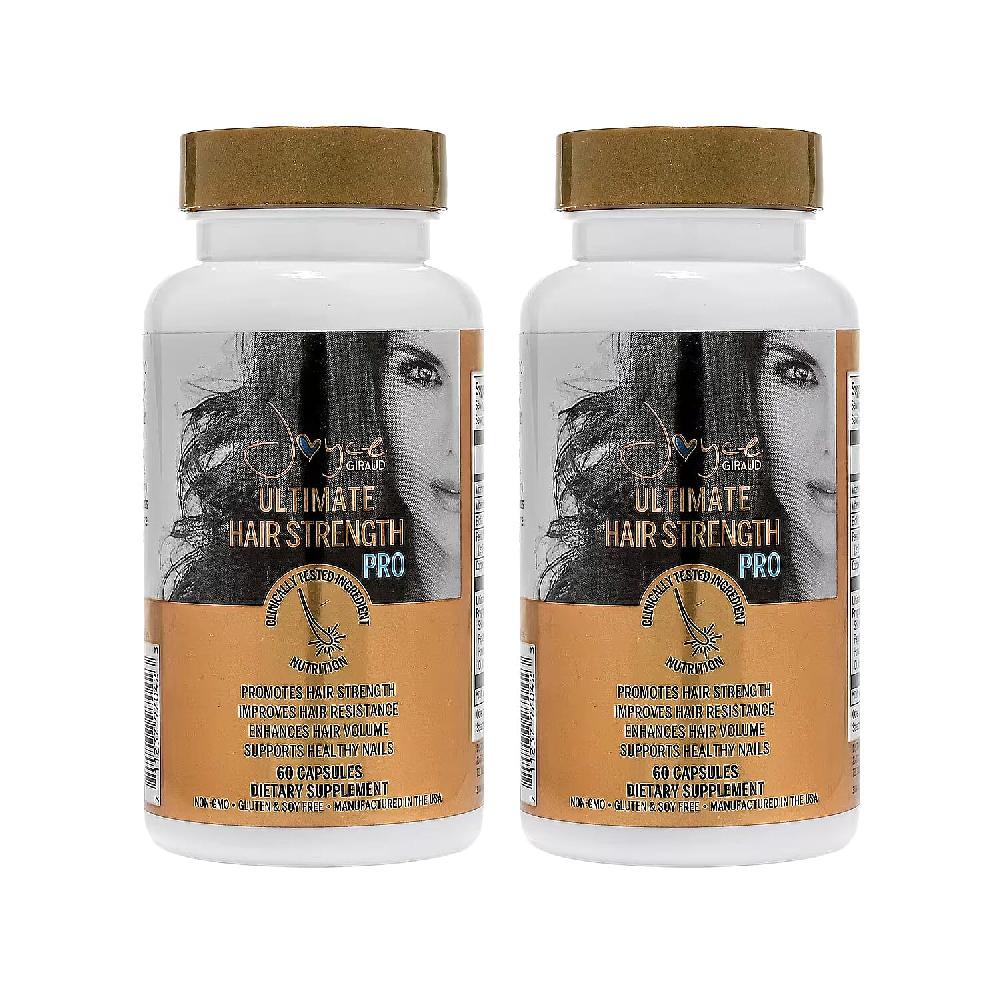 shop lc Joyce Giraud Ultimate Hair Strength Supplements 60-Day Supply 120 Capsules