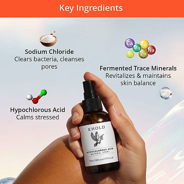 Shop Lc KHOLD Hypochlorous Acid Mineral Spray (3.17oz)