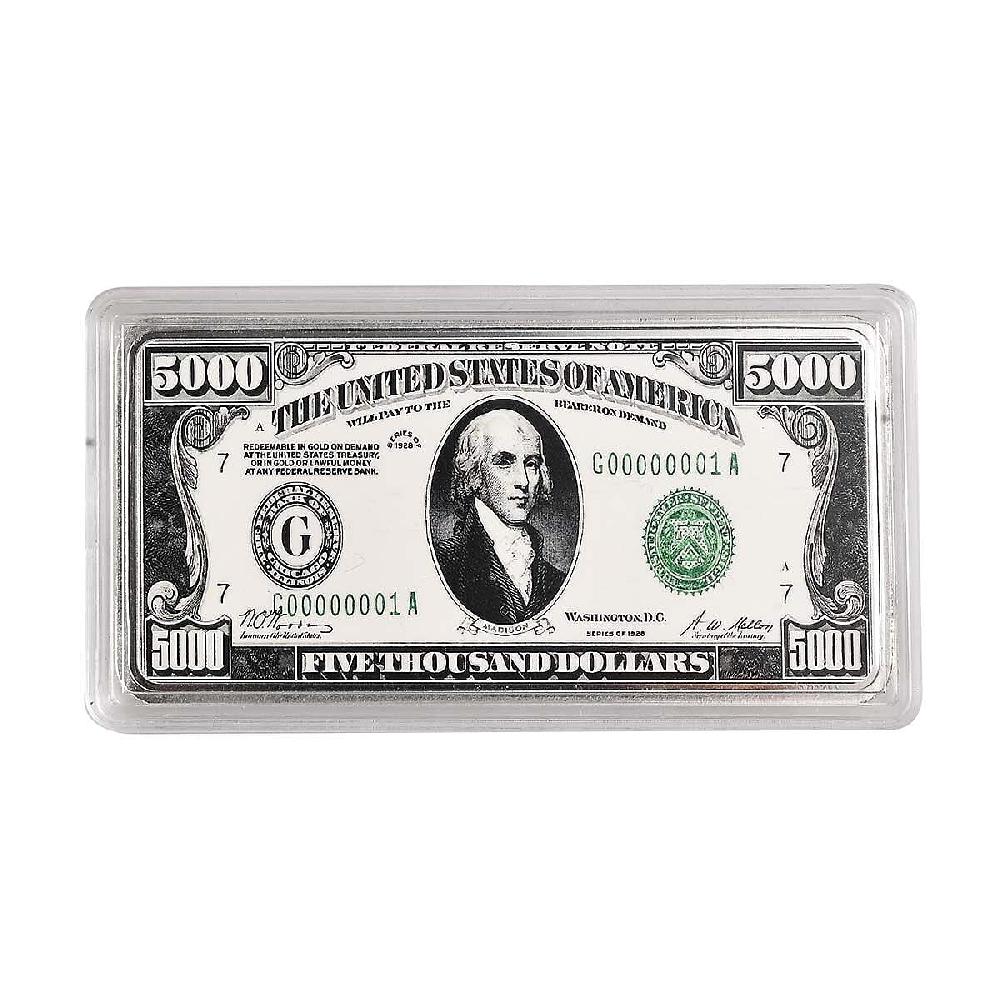 shop lc Kundan 999.9 Fine Silver Currency Bullion Bar 50 Grams