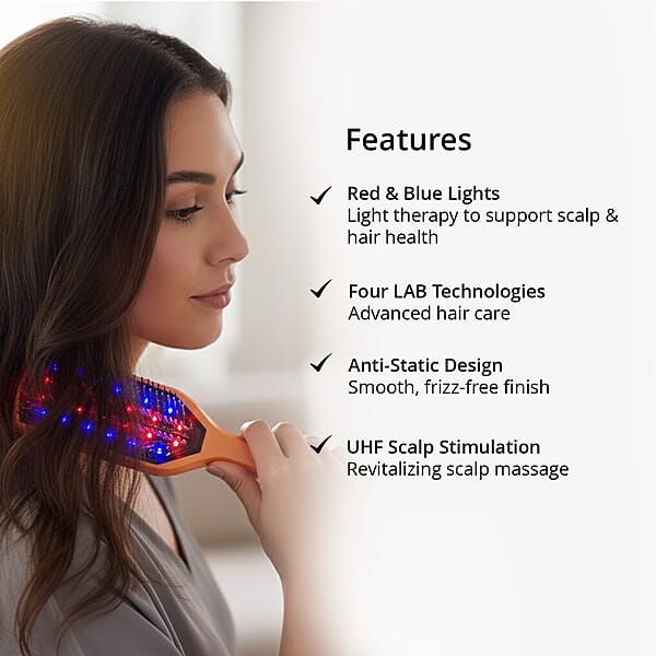 Shop Lc LAB Incrementum LED UHF Scalp Stimulation Hairbrush (Life Warranty)