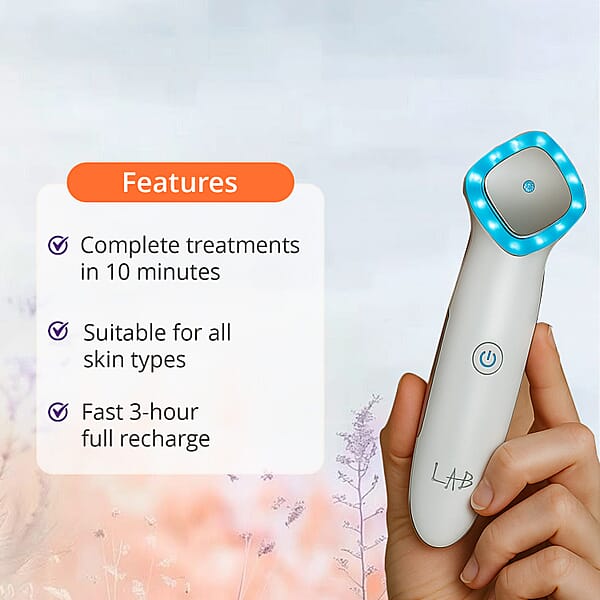 Shop Lc LAB Iontopheresis EMS LED Galvanic & Micro Current Thermal Therapy Device With Conductive Cartridges (Lifetime Warranty)