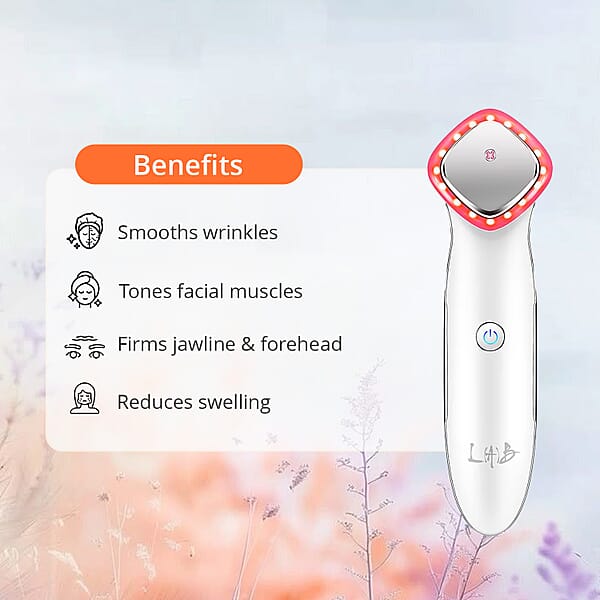 Shop Lc LAB Iontopheresis EMS LED Galvanic & Micro Current Thermal Therapy Device With Conductive Cartridges (Lifetime Warranty)