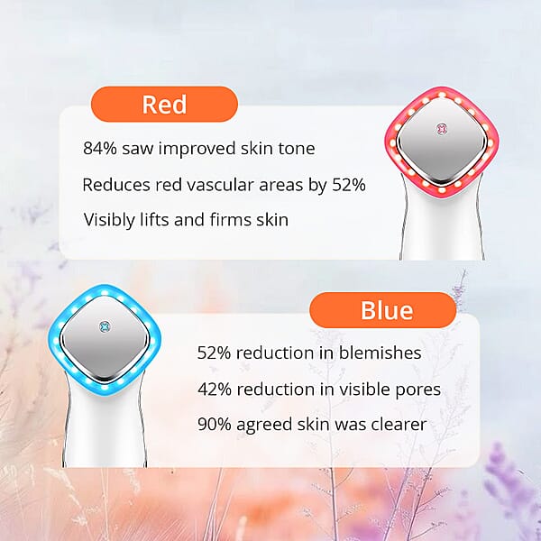 Shop Lc LAB Iontopheresis EMS LED Galvanic & Micro Current Thermal Therapy Device With Conductive Cartridges (Lifetime Warranty)