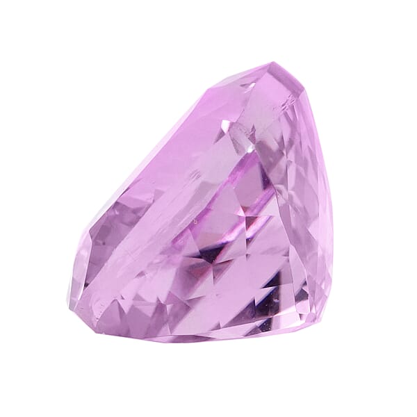 Shop Lc Last In Stock Certified And Appraised AAAA Patroke Kunzite (Cush Free Size) 14.00 Ctw