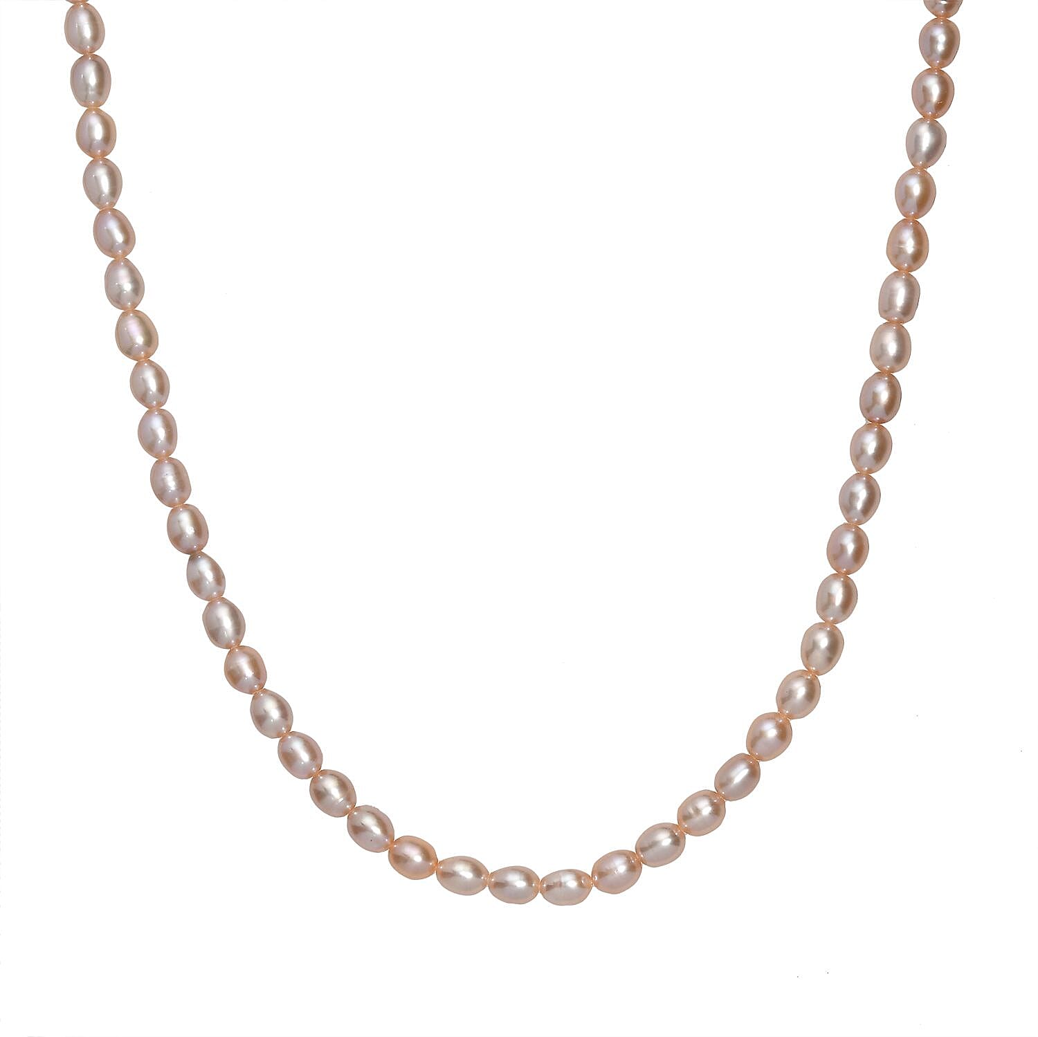 shop lc Lavender Pearl Necklace (18 Inches) in 18K Vermeil Yellow Gold Over Sterling Silver