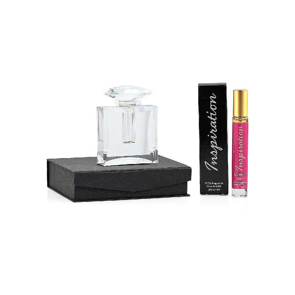 shop lc Limited Edition Clinical Results Crystal Decanter & The Lab Direct Inspiration Blushing Aura (Inspired by Norell Blushing) 2 pc set (Ships in 5-7 Days)