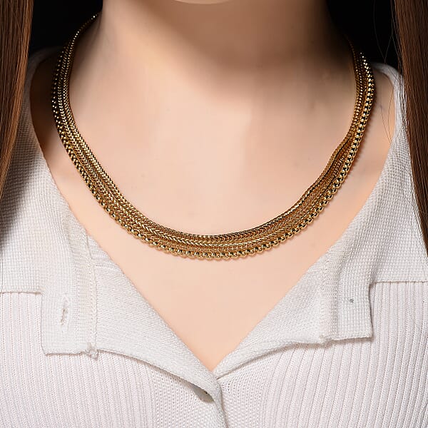 Shop Lc Link Chain Necklace In Goldtone 20-22 Inches