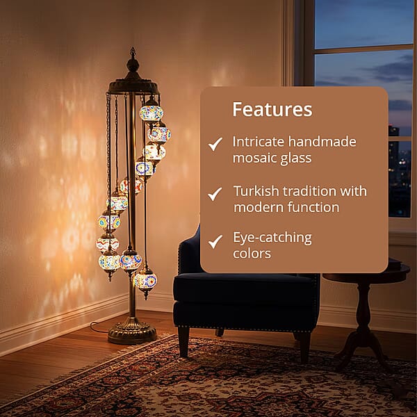 Shop Lc Livmore 11 Heads Turkish Lamp With Plug (including E12 Bulb) (100V 60W)