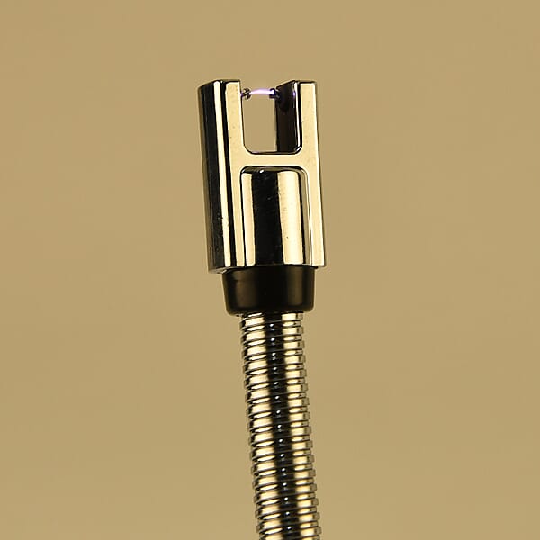 Shop Lc Livmore 2pcs Rechargeable Flameless Stainless Steel Electric Lighter - Black And Silver