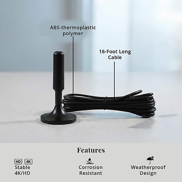 Shop Lc Livmore 4K Digital HDTV Antenna (Support - 4K 1080P VHF UHF TV Channels)