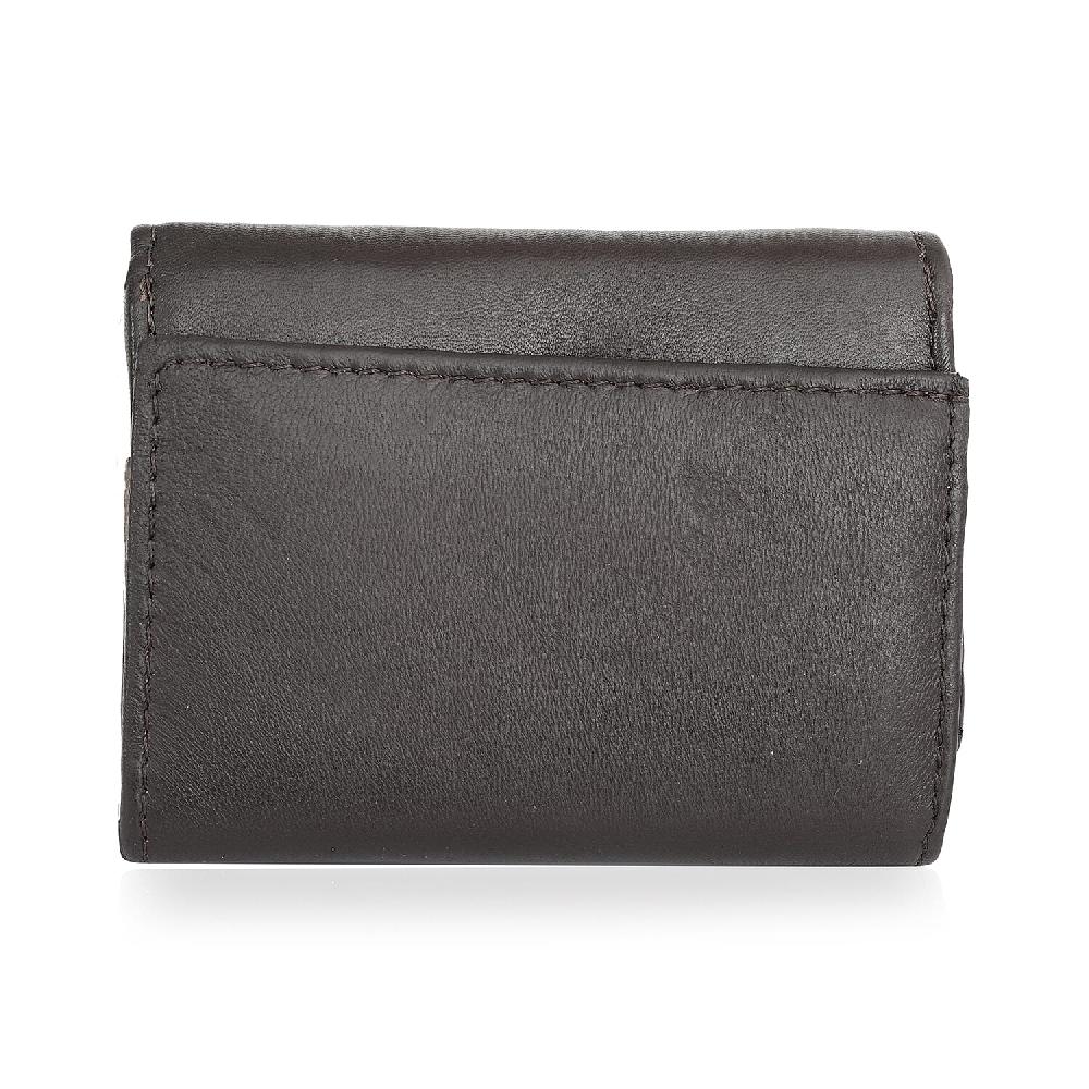 shop lc Livmore Brown 100% Genuine Leather RFID Wallet