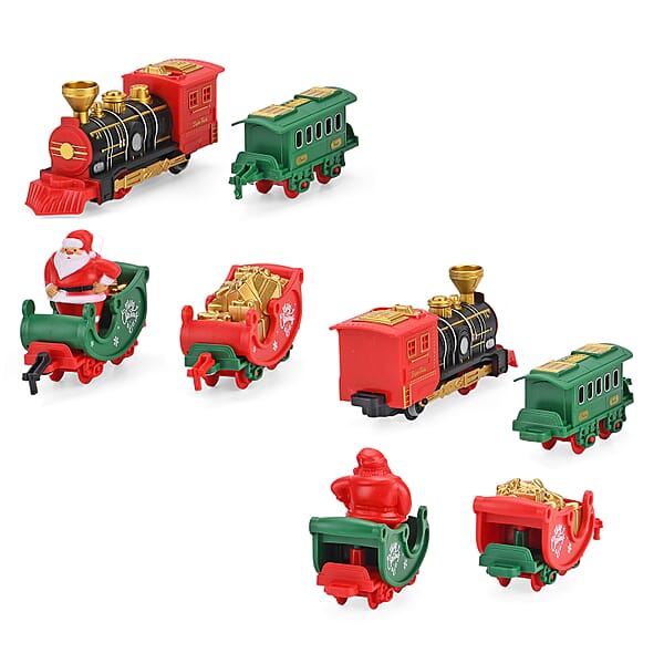 Shop Lc Livmore Christmas Edition Track Train Set Toy