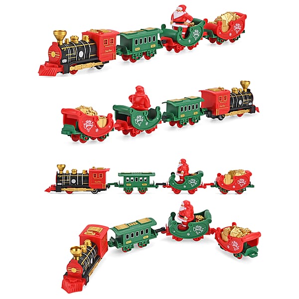 Shop Lc Livmore Christmas Edition Track Train Set Toy