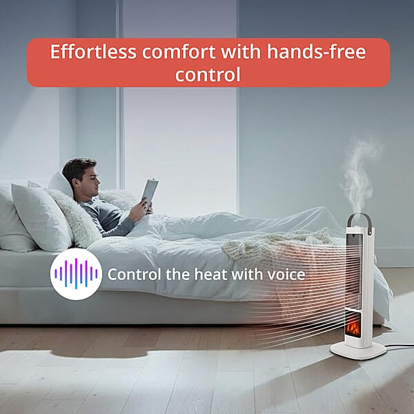 Shop Lc Livmore Heater With Voice Control Remote (1000W To 2000W)