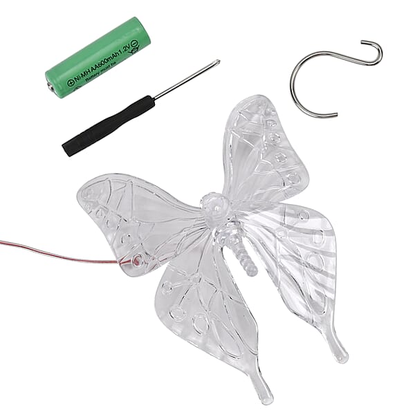 Shop Lc Livmore Multicolor Slow Flashing LED Solar Wind Chime (1.2V/AA 600mAh Ni-MH)