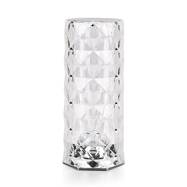 Shop Lc Livmore Rechargeable Rose Diamond Table Lamp With Remote Control - Multi-Color Changing Light