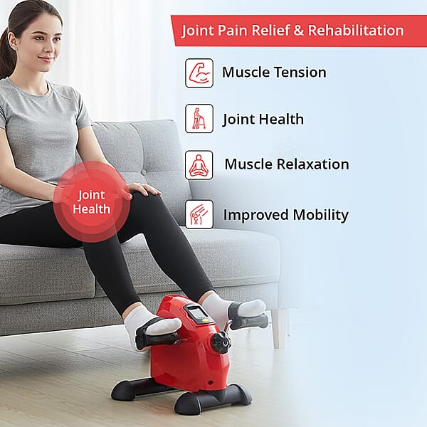 Shop Lc Livmore Red Under Desk Bike Pedal Exercising Machine