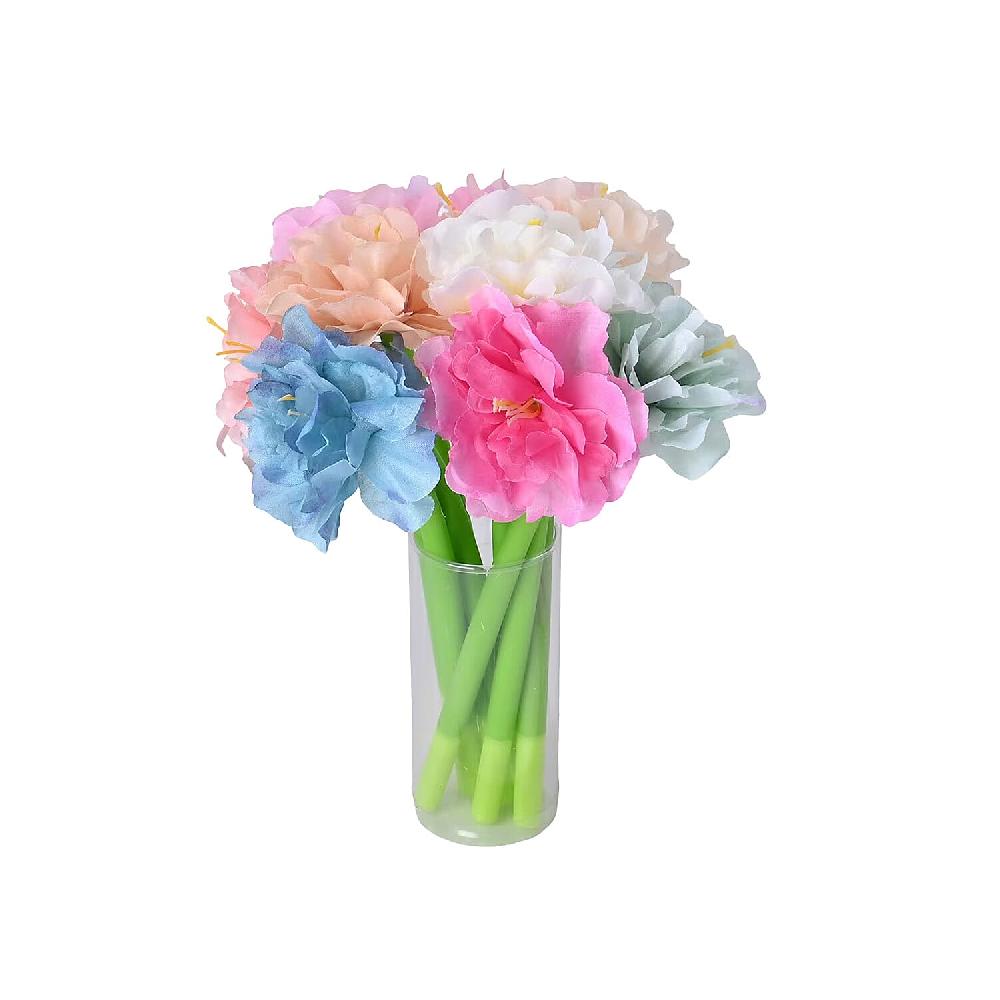 shop lc Livmore Set of 10 Flower Pen with Black Ink