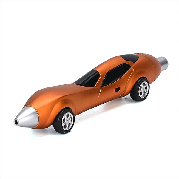 Shop Lc Livmore Set Of 10 Red And Orange Car Shape Ballpoint Pen