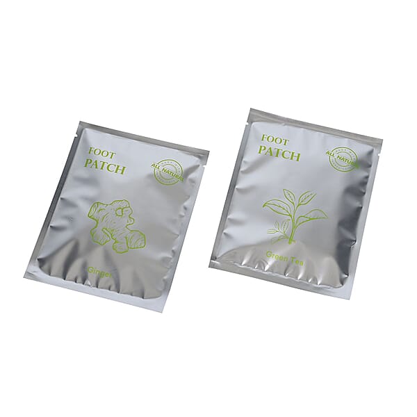 Shop Lc Livmore Set Of 20 Detox Foot Patches - 10 Pcs Lavender And 10 Pcs Rose Foot Pads