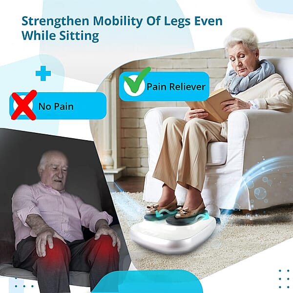 Shop Lc Livmore Silver Color Seated Walking Machine With Remote Control