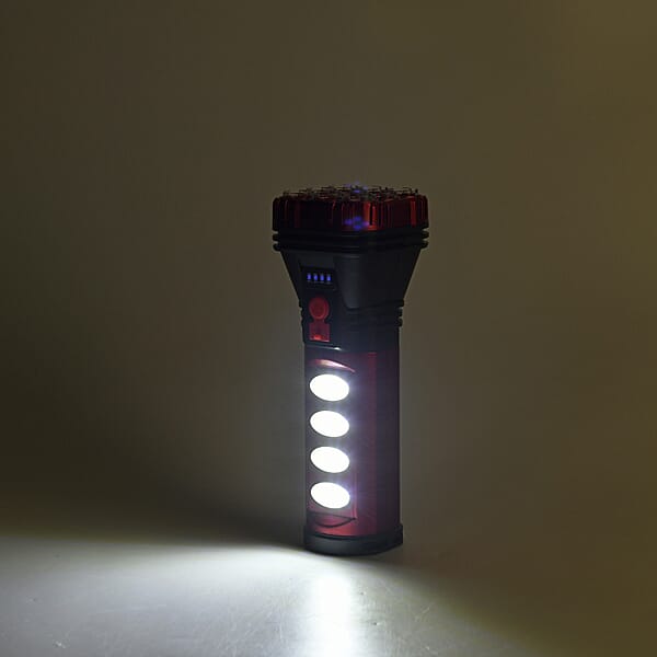 Shop Lc Livmore Solar/Rechargeable Multi-Function Portable Solar Flash Light (1200mAh Battery)