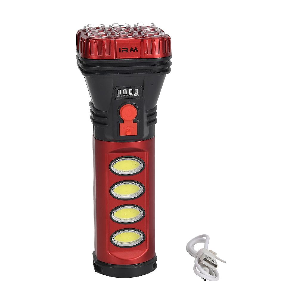 shop lc Livmore Solar/Rechargeable Multi-Function Portable Solar Flash Light (1200mAh Battery)