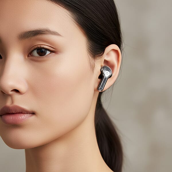 Shop Lc Livmore TWS Wireless Earbuds With Display - Black