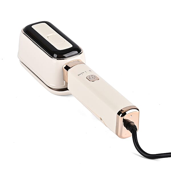 Shop Lc Livmore White Compact Handheld Steamer With Dual Adjustable Steam Modes And 60ml Water Tank (1000W 100-120V 220-240V 50/60Hz)