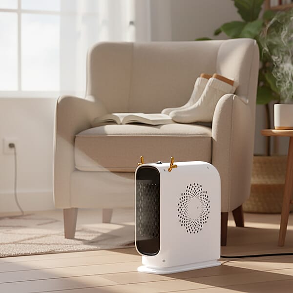 Shop Lc Livmore White Quickly Heats Up Warm Air Blower