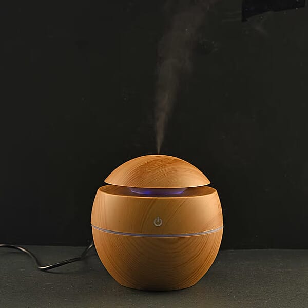 Shop Lc Livmore Yellow Aroma Humidifier With 7 Essential Oils
