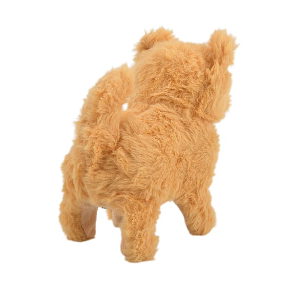 Shop Lc Livmore Yellow Walking Plus Dog Toy (2xAA Battery Not Included)