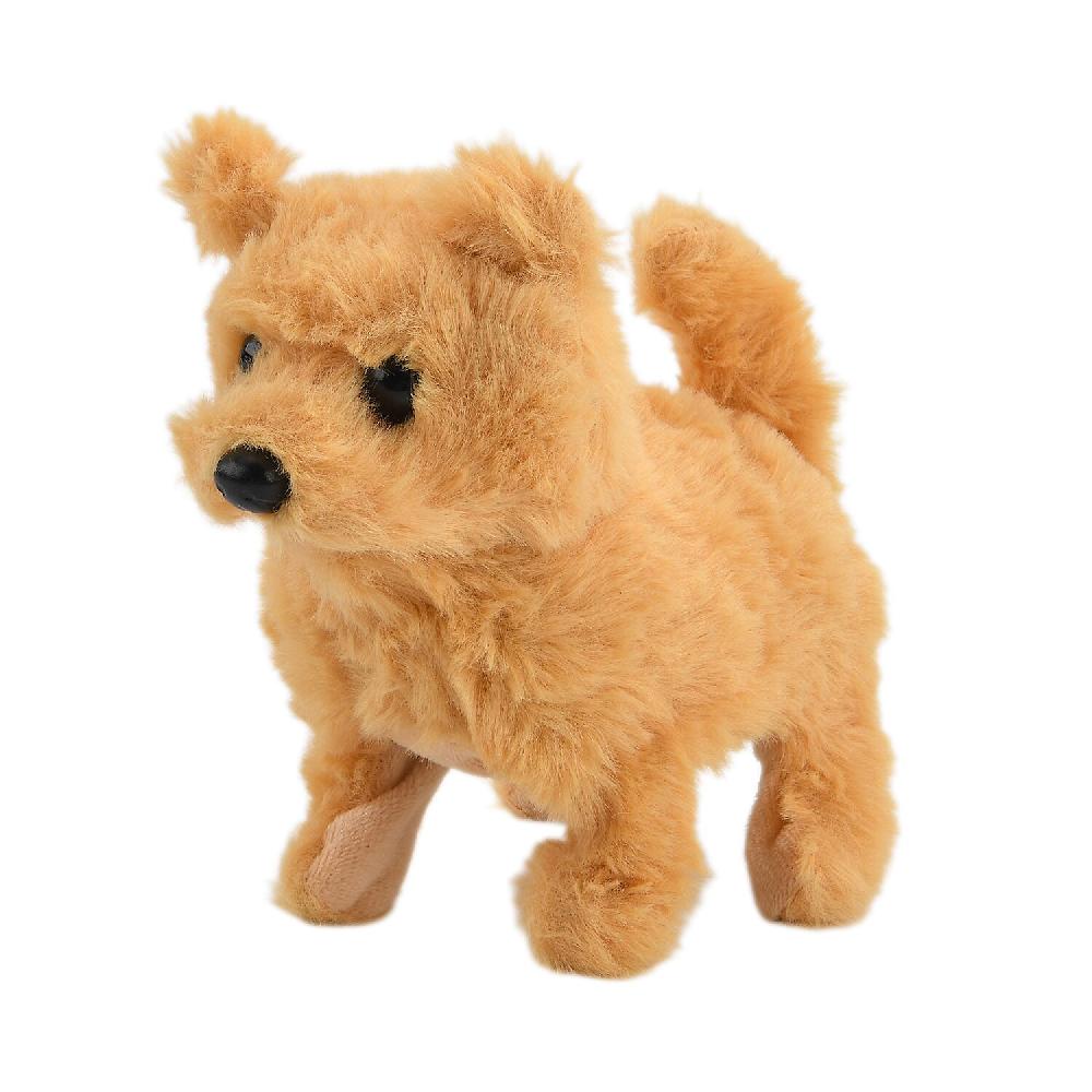 shop lc Livmore Yellow Walking Plus Dog Toy (2xAA Battery Not Included)