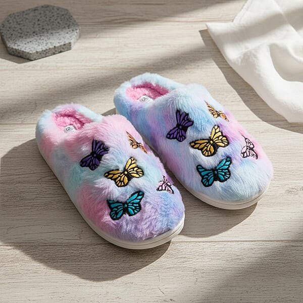 Shop Lc Love 83 Multicolor Butterfly House Slipper L