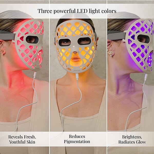 Shop Lc Luna'Mour AuraLux Anti-Aging LED & Infrared Face Mask (Lifetime Warranty)