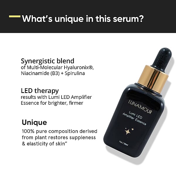 Shop Lc LUNA'MOUR Lumi LED Amplifier Essence For Light Therapy Treatment (1oz)