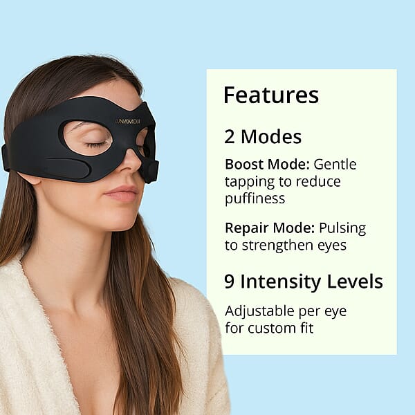 Shop Lc Luna'Mour Onyx EyeFix PRO EMS Silicone Eye Mask