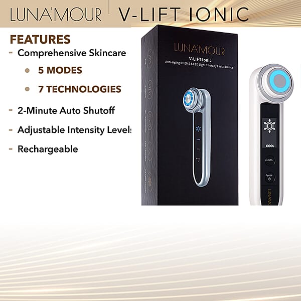 Shop Lc Luna'Mour V-Lift Ionic Anti-Aging RF EMS & LED Facial Device For Skin Tightening Facial Beauty Skin Care Machine