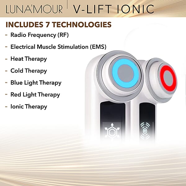 Shop Lc Luna'Mour V-Lift Ionic Anti-Aging RF EMS & LED Facial Device For Skin Tightening Facial Beauty Skin Care Machine