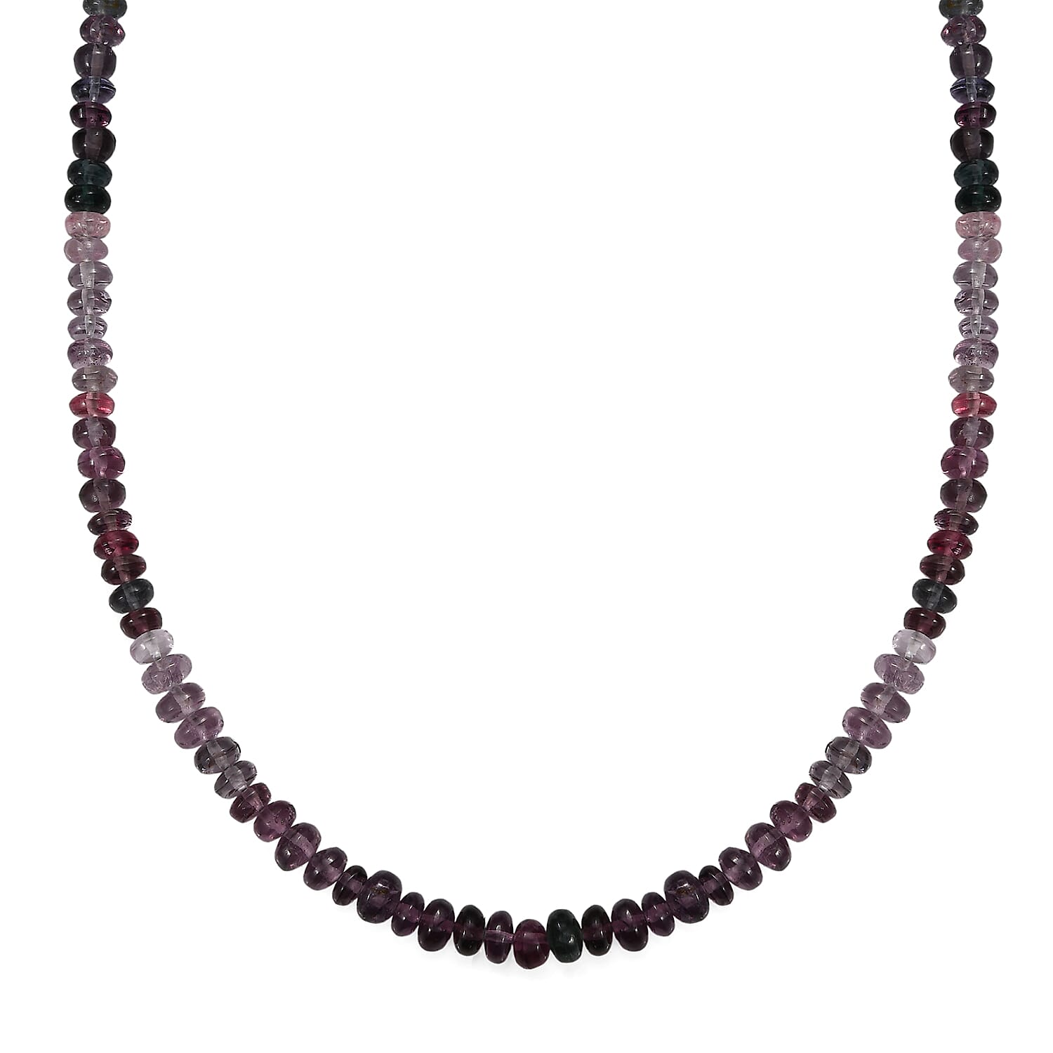 shop lc Luxoro AAA Multi Spinel 72.00 ctw Beaded Necklace in 14K Yellow Gold 18 Inches