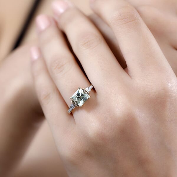 Shop Lc Luxoro AAA Turkizite I2 Natural Champagne And White Diamond 2.10 Ctw Vintage Ring In 14K Yellow Gold