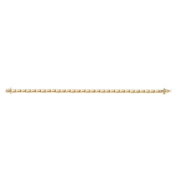 Shop Lc Luxoro Bar Bracelet In 10K Yellow Gold (6.50 In) 5.25 Grams