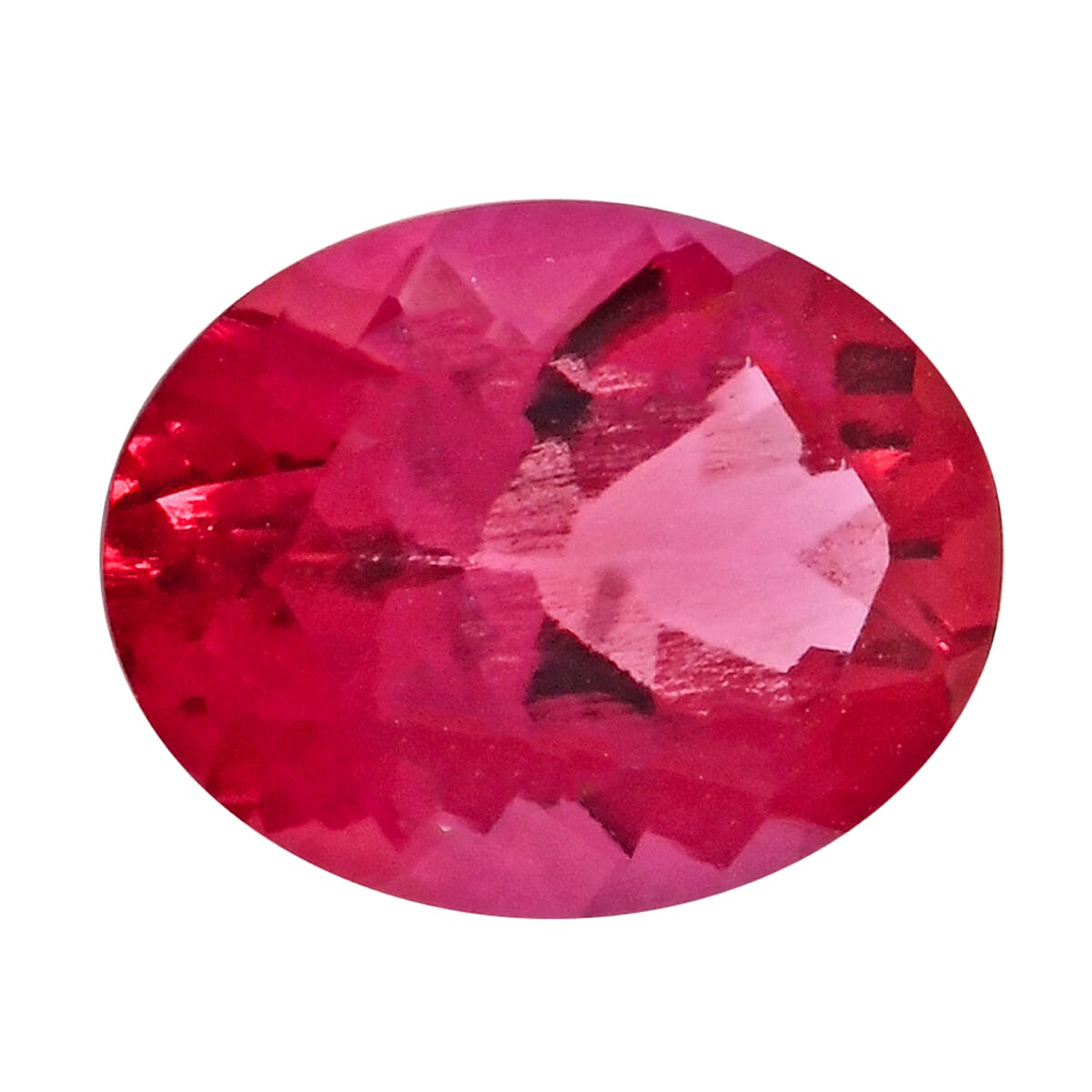 shop lc Luxuriant Lab Grown AAAA Bixbite (Oval 9x7 mm) 1.50 ctw