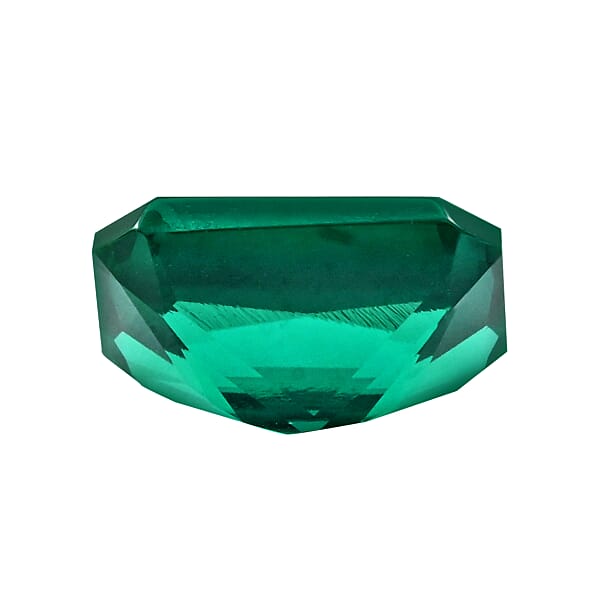 Shop Lc Luxuriant Lab Grown AAAA Emerald (Oct 8x6 Mm) 1.00 Ctw